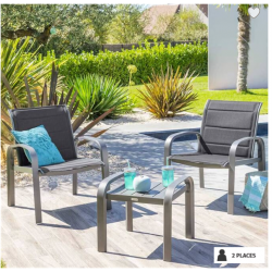 Notre salon de jardin ELYN 2 ou 4 chaises