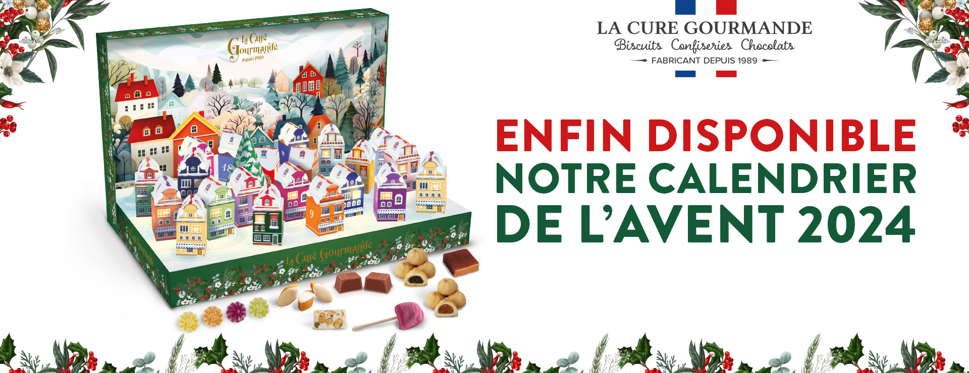 Calendrier de l'avant de la cure gourmande enfin disponible